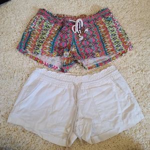 Roxy linen shorts